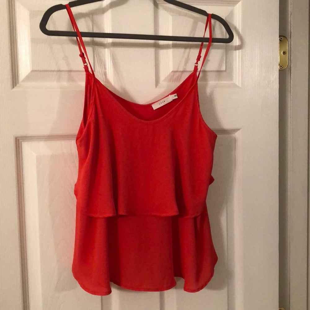 Lush tank crop top